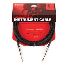 D'Addario 10' Mono Custom Series Instrument Cable