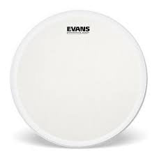 McK - Evans Orchestral Stacatto Coated White Snare Drum Head, 14 Inch