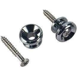 Golden Gate Chrome Strap Buttons, single