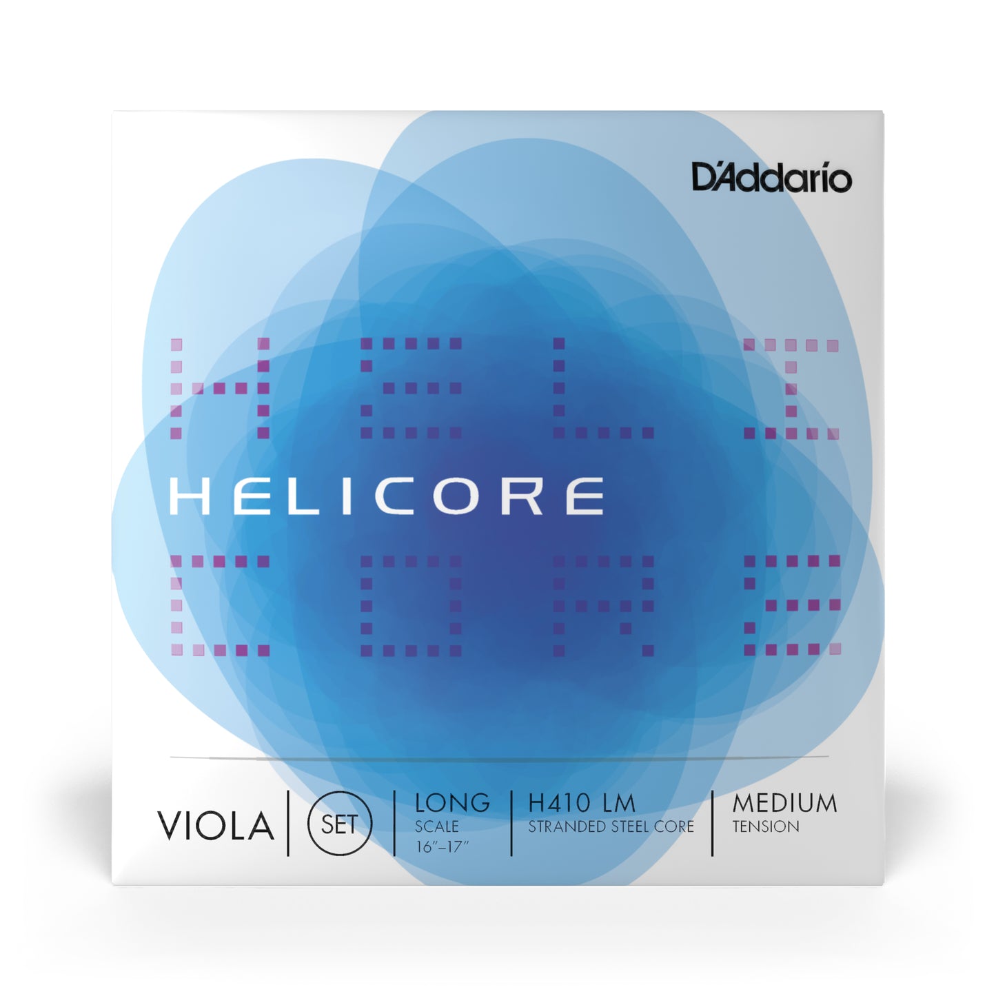 D'Addario Helicore Viola String Set, Long Scale, Medium Tension