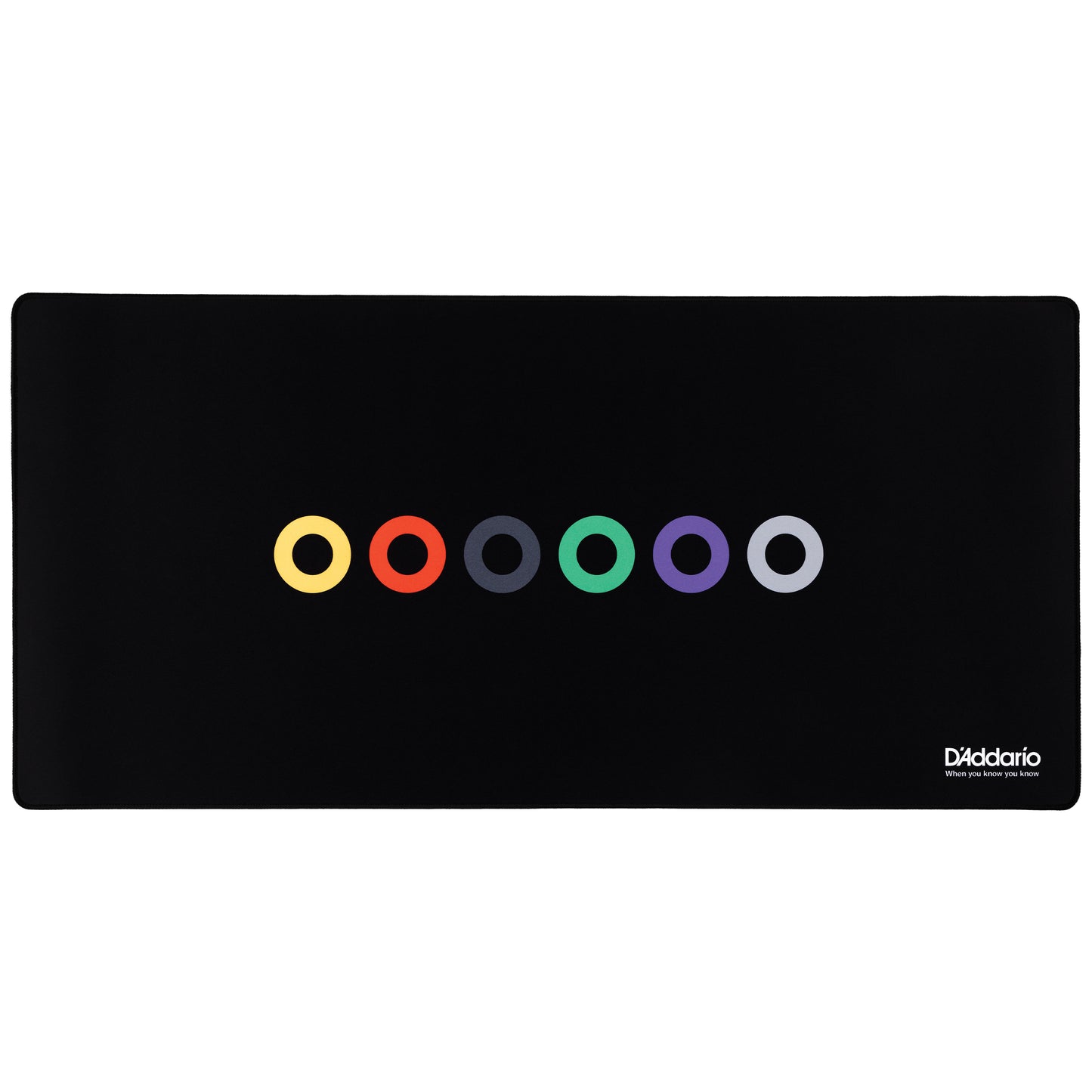 D'Addario WYKYK Ball End String Change Mat, Black