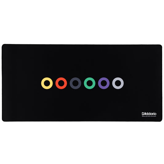 D'Addario WYKYK Ball End String Change Mat, Black