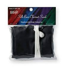 Hodge Bass Clarinet Silk Swab Black