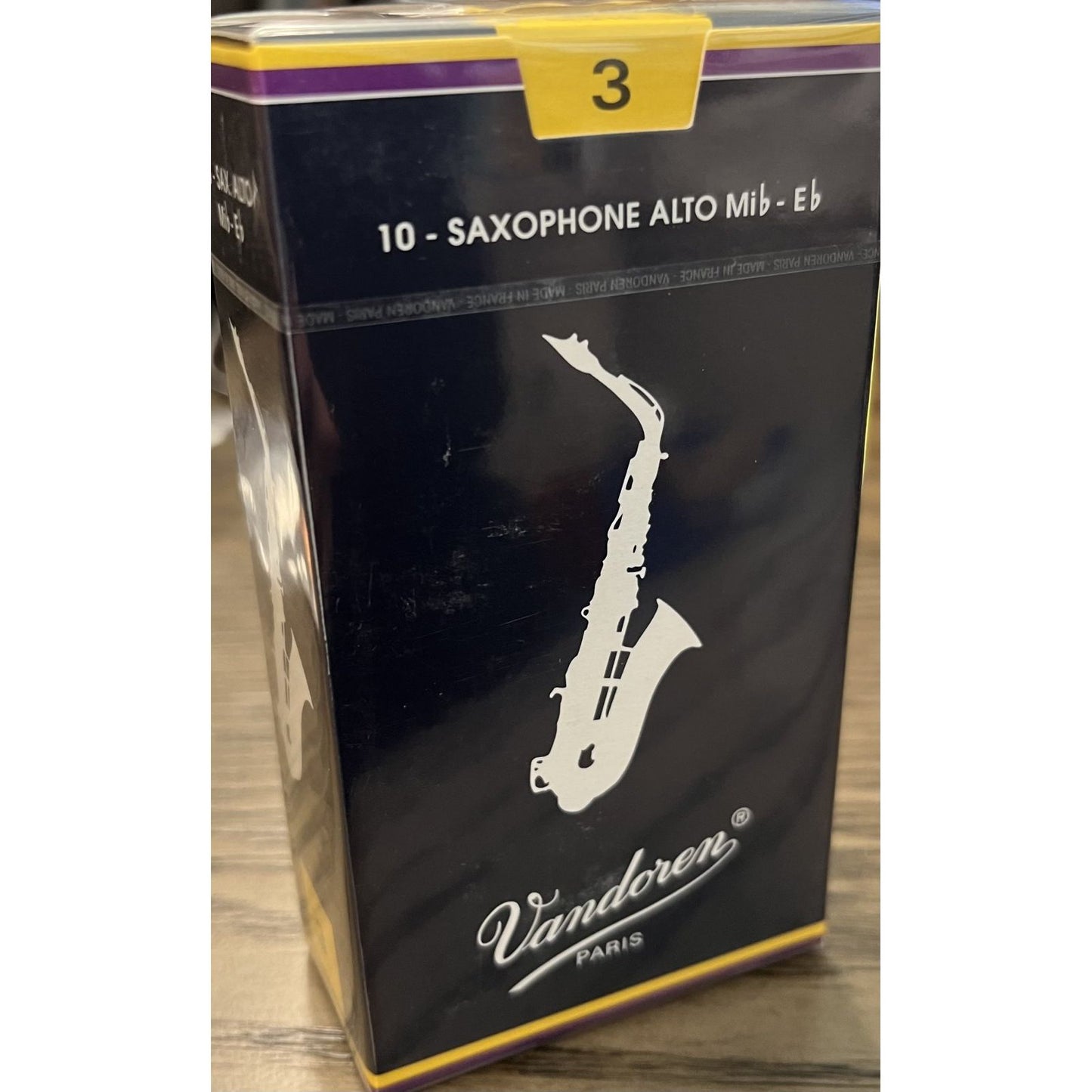 Vandoren Alto Sax Reed, #3, Single