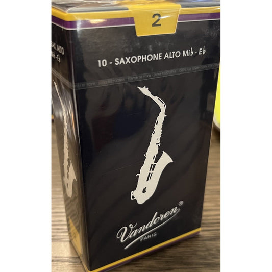 Vandoren Alto Sax Reed, #2, Single