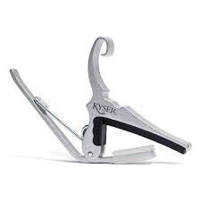 Kyser 3 String Short Cut Silver Capo