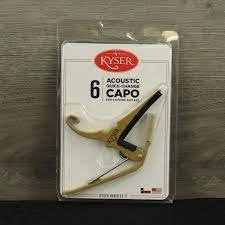 Kyser 6 String Quick Change Gold Capo
