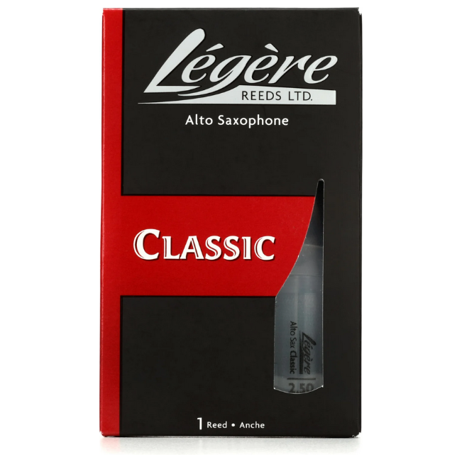 Legere Alto Saxophone Reed, #2.5