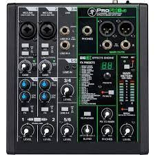Mackie ProFX6v3-6 Channel Professional Effects Mixer with USB