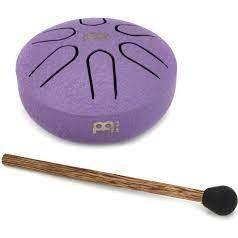 Meinl Pocket Steel A-Major Tongue Drum, Purple