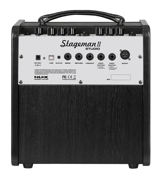 NUX AC-60 Acoustic Guitar Amplifier 60W