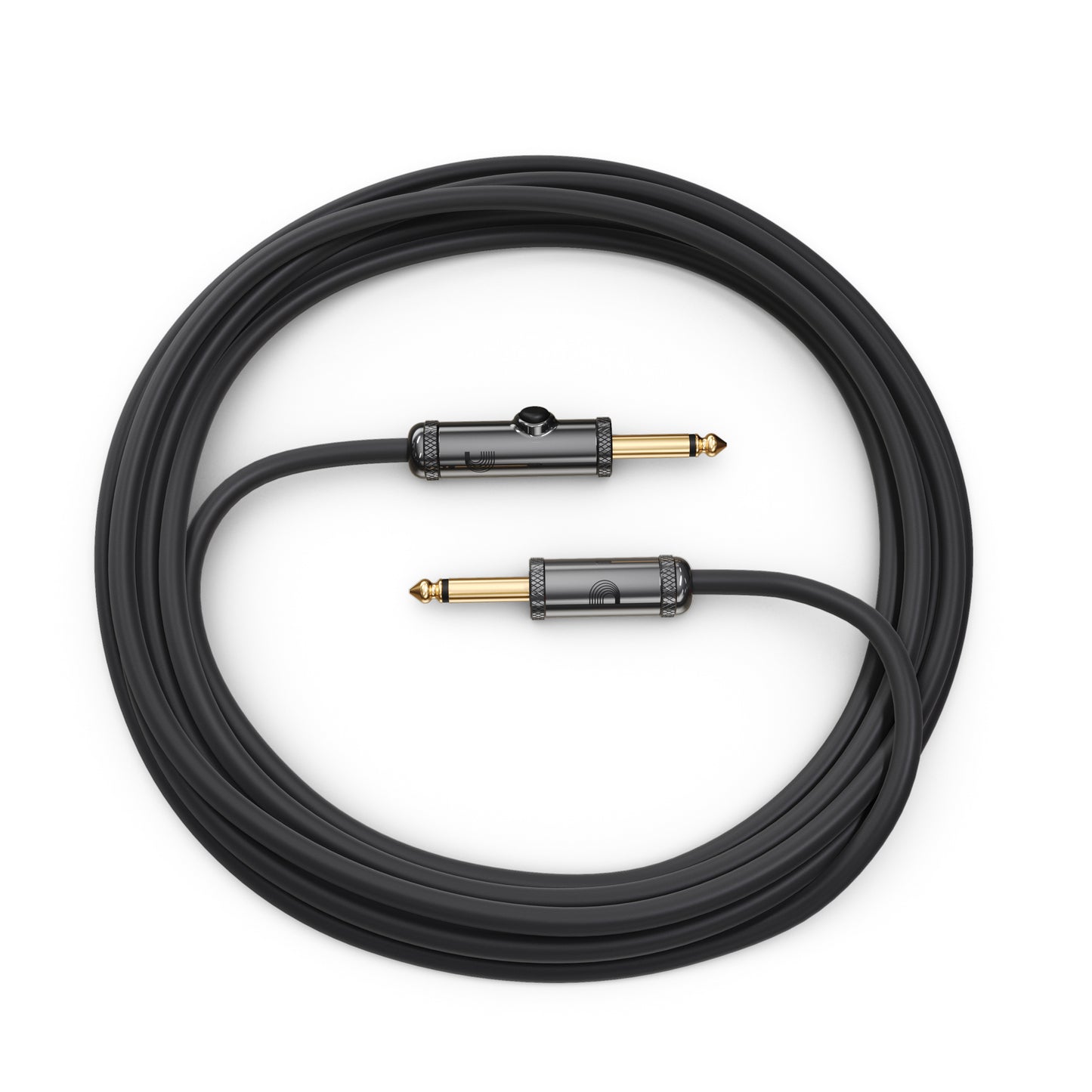 D'Addario Circuit Breaker Momentary Mute Instrument Cable, 10 Feet