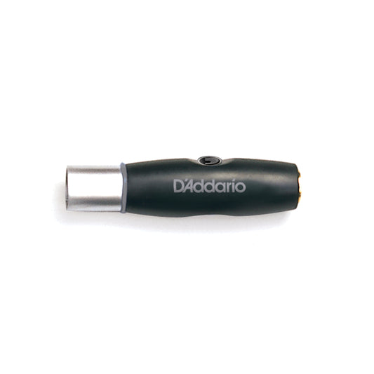 D'Addario XLR Male to 1/4 Inch Female Balanced Adaptor