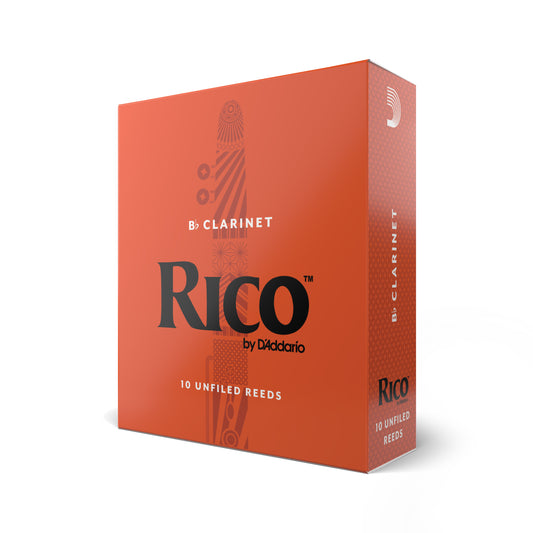Rico by D'Addario Bb Clarinet Reeds, #3, single
