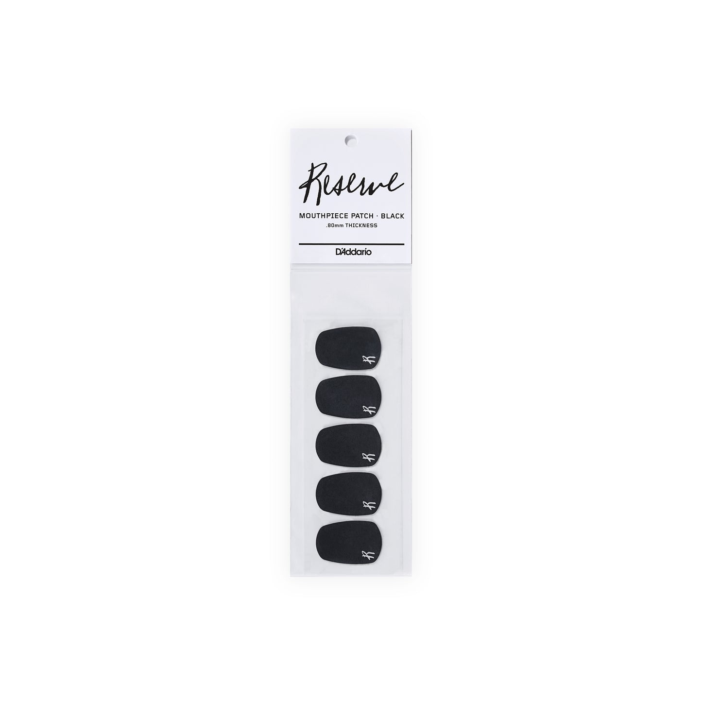 Rico Reserve Mouthpiece Patch - Black - .80mm