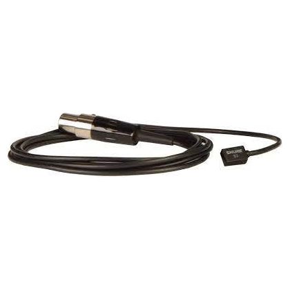 Shure Omnidirectional Condenser Miniature-Lavalier Microphone–Black