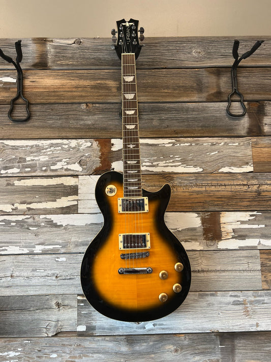 USED KU Limited Edition Tobacco Sunburst Electric Guitar w/gig bag