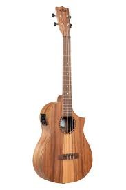 Kala - Teak Tri-Top Baritone Ukulele with Cutaway & EQ