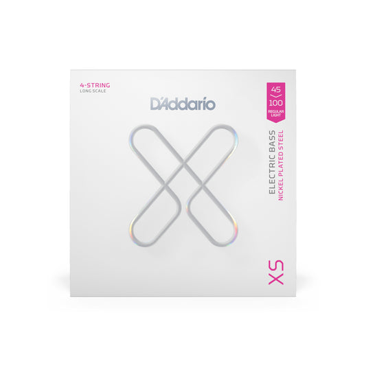 D'Addario XS 45-100 Regular Light, Long Scale Coated Bass Strings